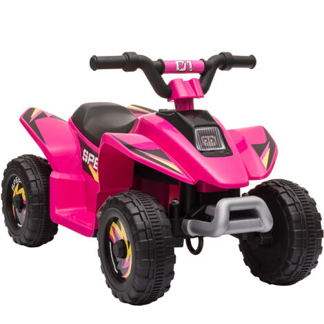 HOMCOM Quad per Bambini Elettrico 6V Velocità 2.8-4.6km/h Età 18-36Mesi