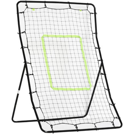 HOMCOM Rebounder Net Target Ball Kickback Baseball Training Equipment Play