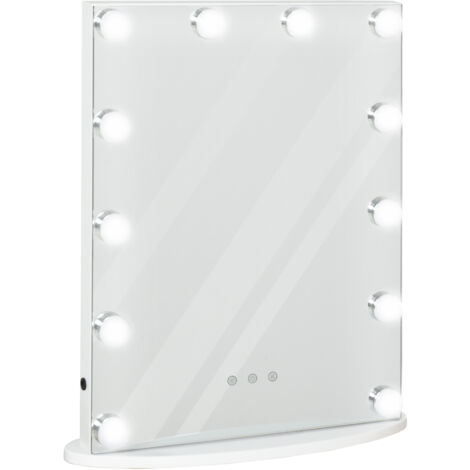 Lampada da specchio a led con interruttore 18W, 4200K, IP44 60 cm -  Ultralux Italia