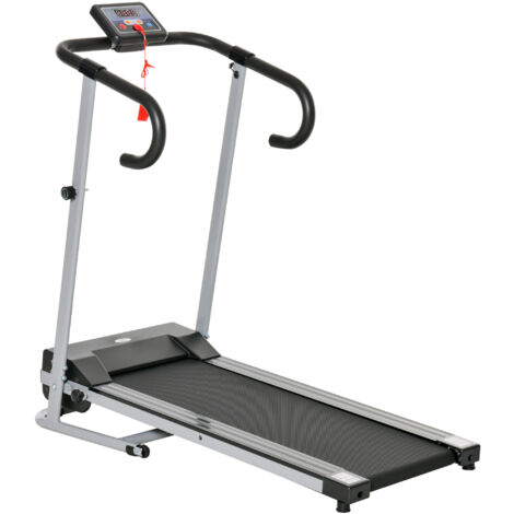 main image of "HomCom Tapis Roulant Elettrico Attrezzo Ginnico Richiudibile Schermo LCD 500W"