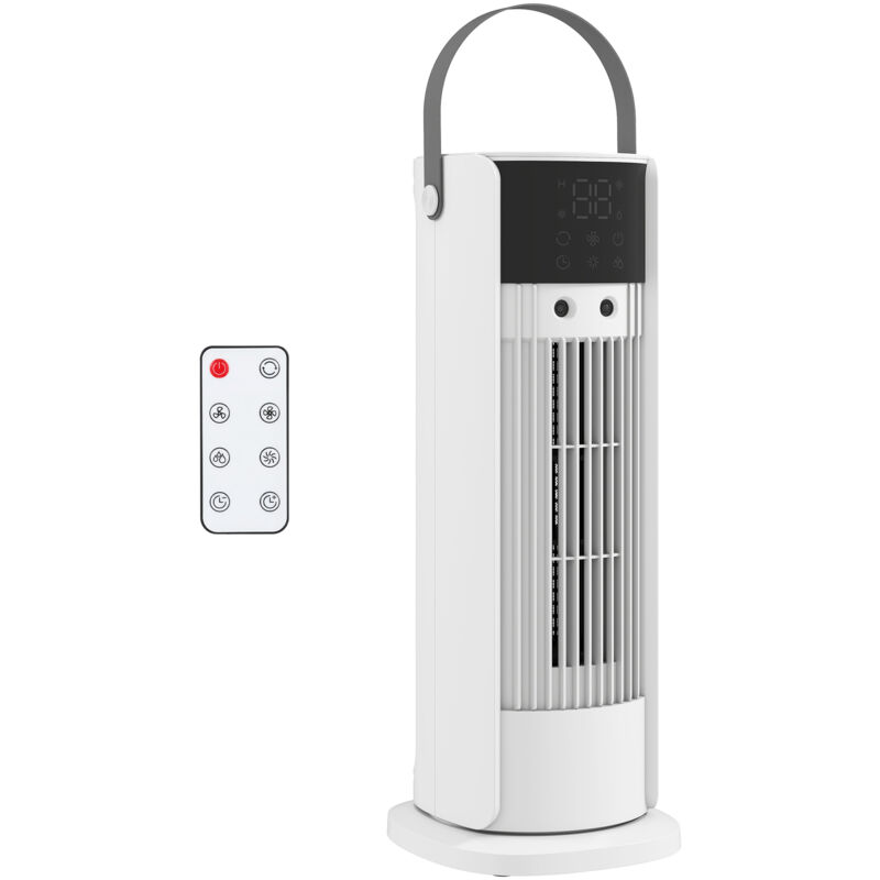 Image of HOMCOM Tower Fan for Bedroom, 16&hellip;