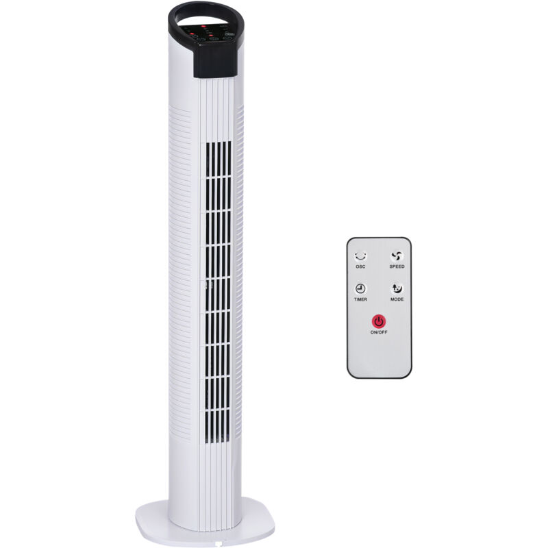Image of HOMCOM Tower Fan with 3 Speed&hellip;