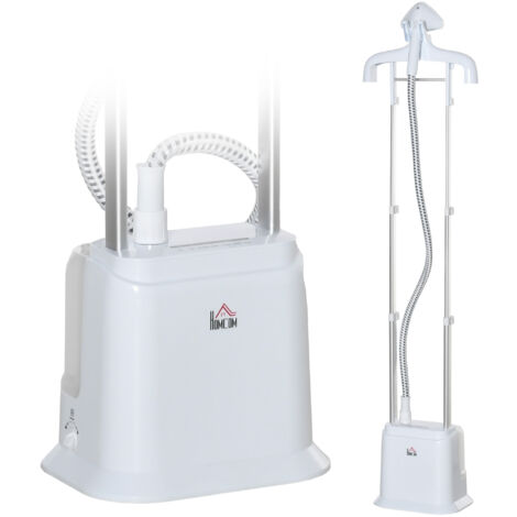 HOMCOM Upright Garment Clothes Steamer w/ 6 Steam Setting 1.7L Water Tank
