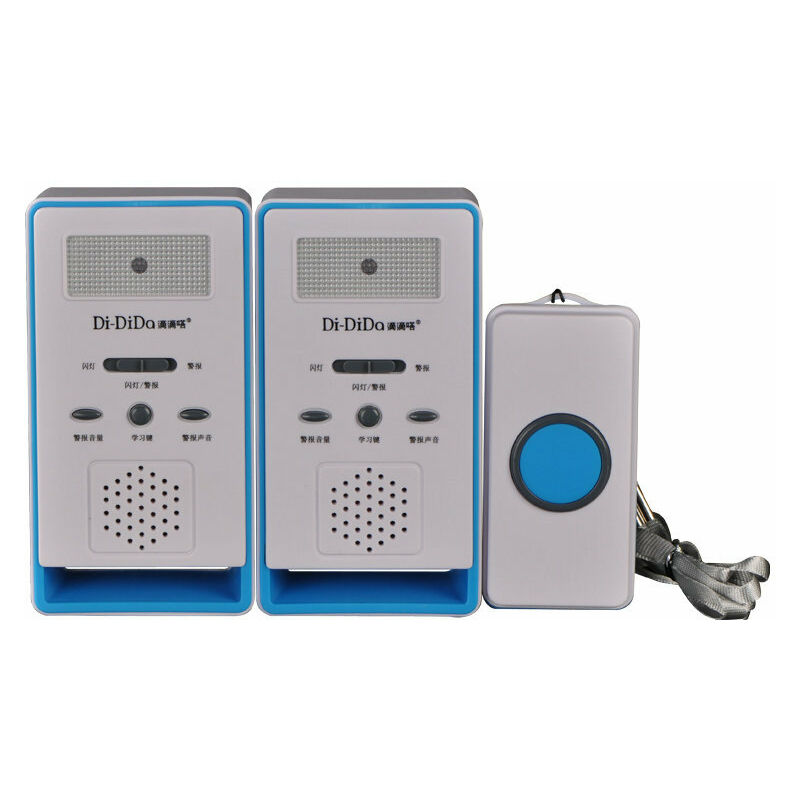 Home Alarm Alert Wireless Patient Elderly Personal Alarm System And Emergency Call Button Alarm Pager (1 In 2)