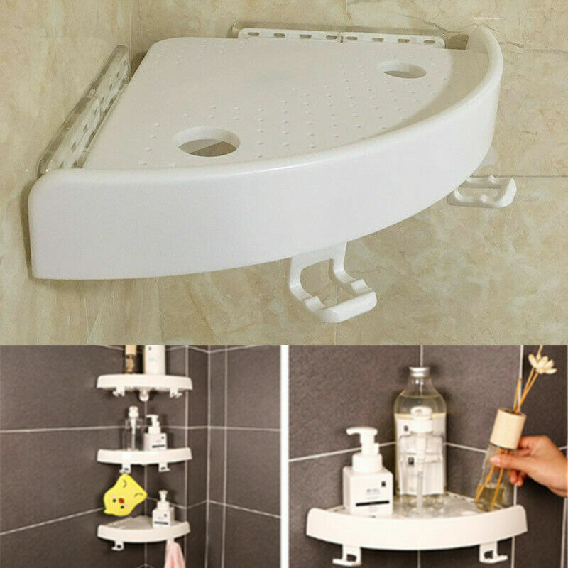 Home bagno doccia ripiano mensole angolari bianche...