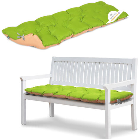 HOME CALLDekokissen Bankauflage Sitzbankauflage Sitzkissen (1St) Nordisches Design, fur Gartenbank, 140 x 50 x12cm