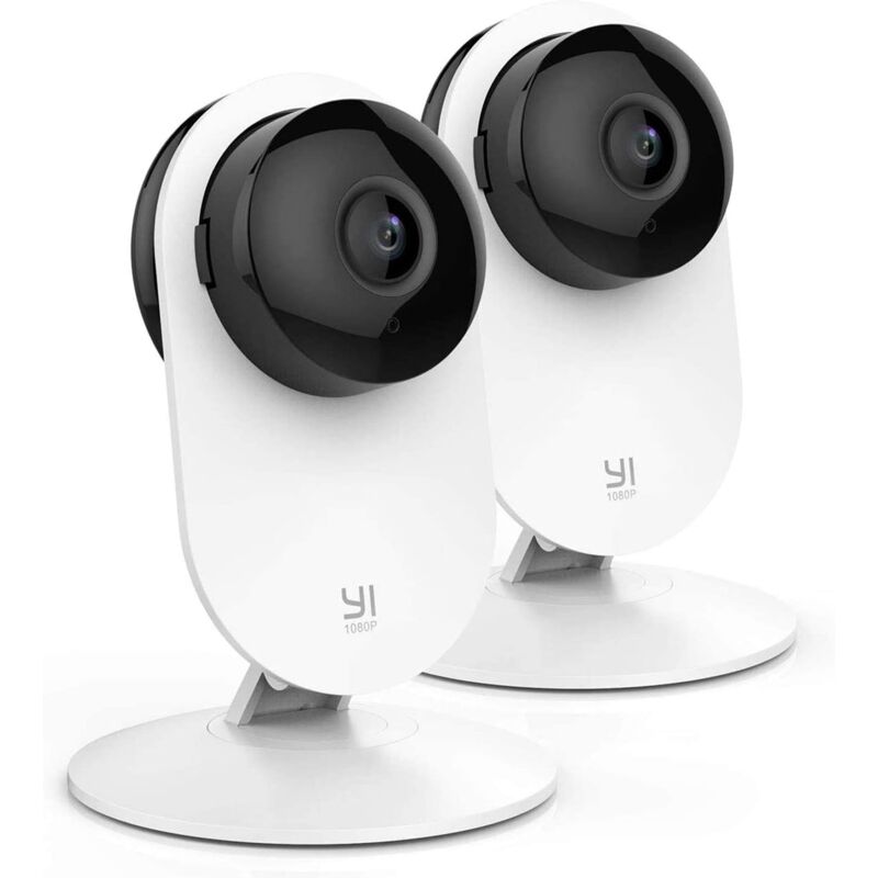 Home Caméra IP 1080p WiFi, caméra intérieure de Surveillance avec détection de Mouvement, Notifications Push, Audio bidirectionnel, Vision Nocturne,