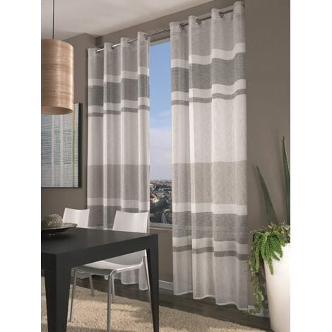 HOME COLLECTIONS - TENDA CON ANELLI FASCIA LILLA 140X290 CM