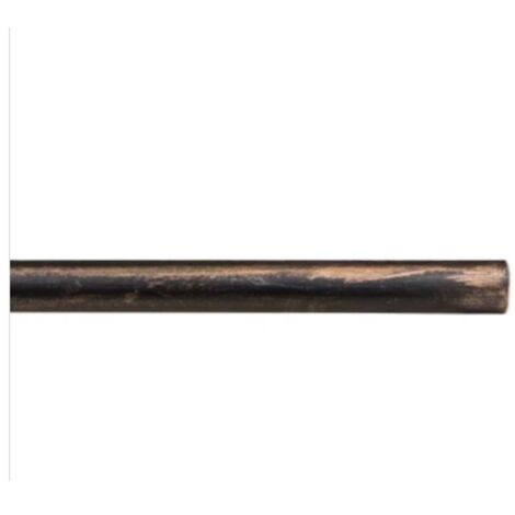 HOME CONNEXION - TUBO PER TENDE 240CM NERO-RAME Ø20 MM.