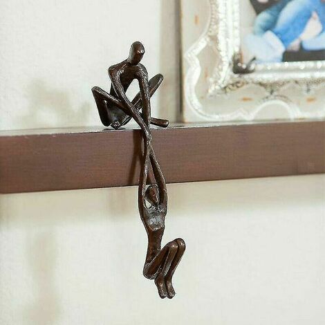Home Decor Résine Sculpture Ornement Couple Figurine Homme Levant Femme