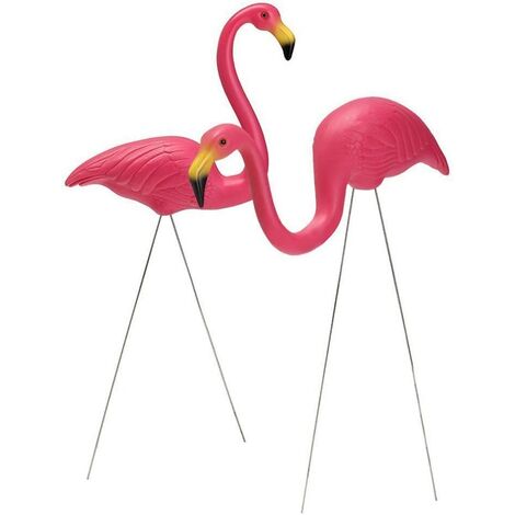 Home décoration de jardin en forme de flamant rose (Rose, 7536cm/6040cm)