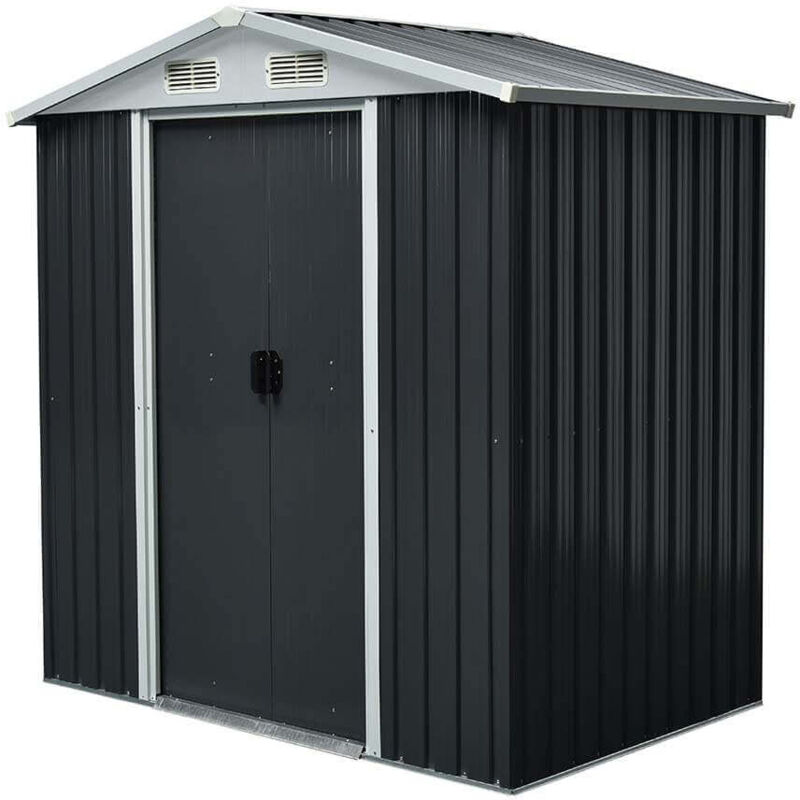 Abri de jardin en acier galvanisé bohio Taille : l - Home Deluxe