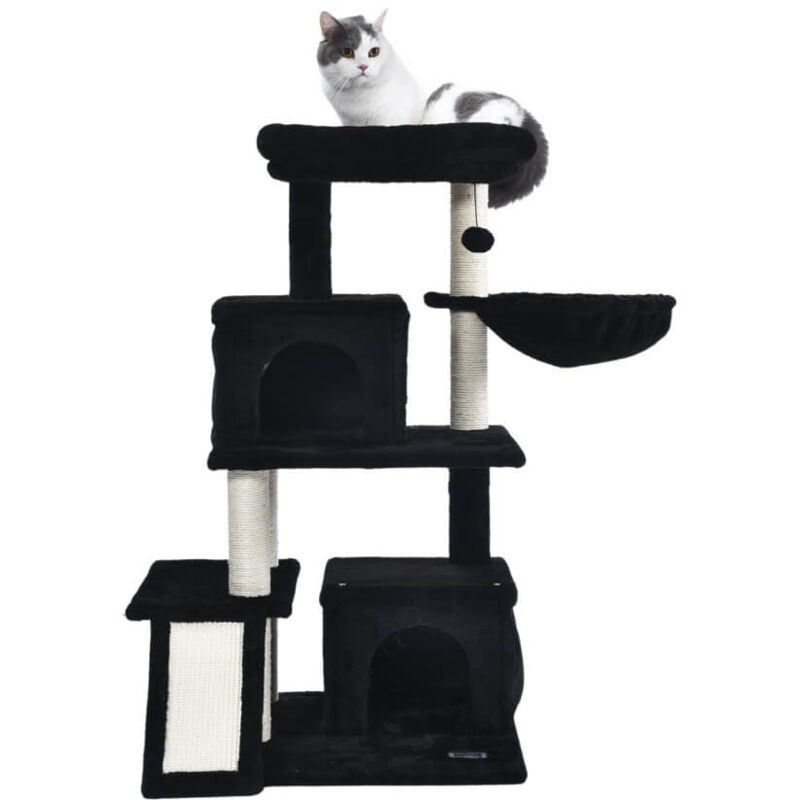 Arbre à chat ruby Couleur : Noir - Home Deluxe