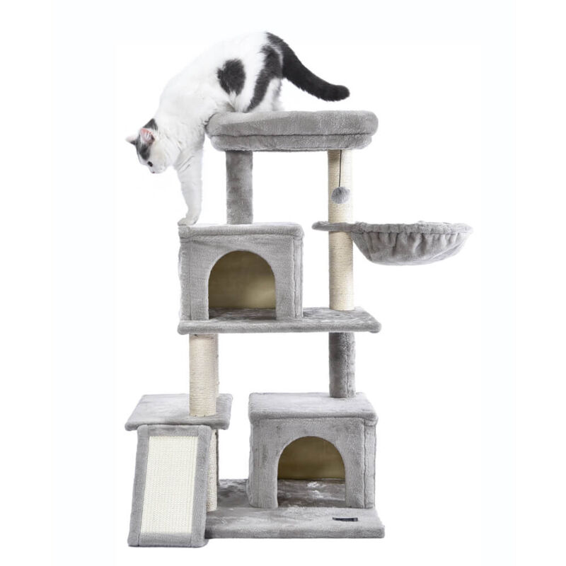 Arbre à chat ruby Couleur : Gris - Home Deluxe