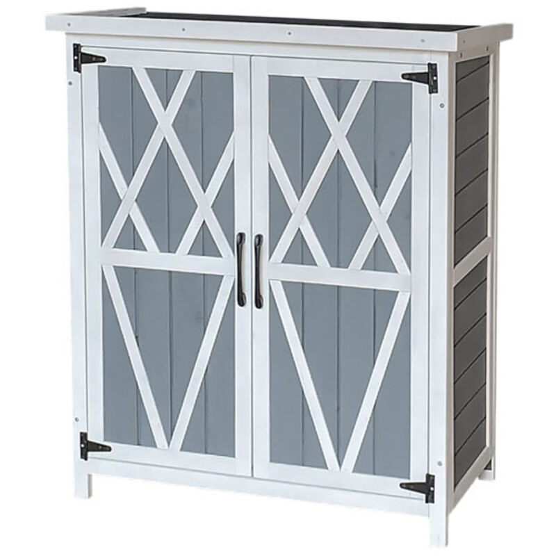 Armoire de jardin en bois yana - m - Home Deluxe