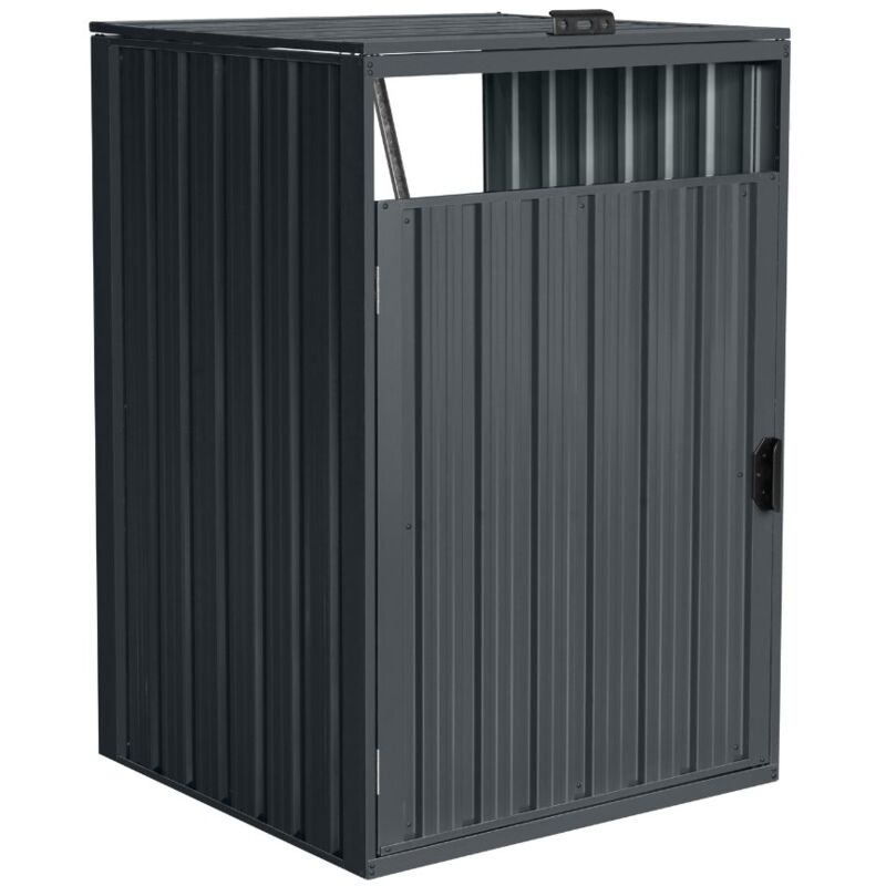 Coffre à déchets à une porte cubo - 1x 240L Quantité 1 - Home Deluxe