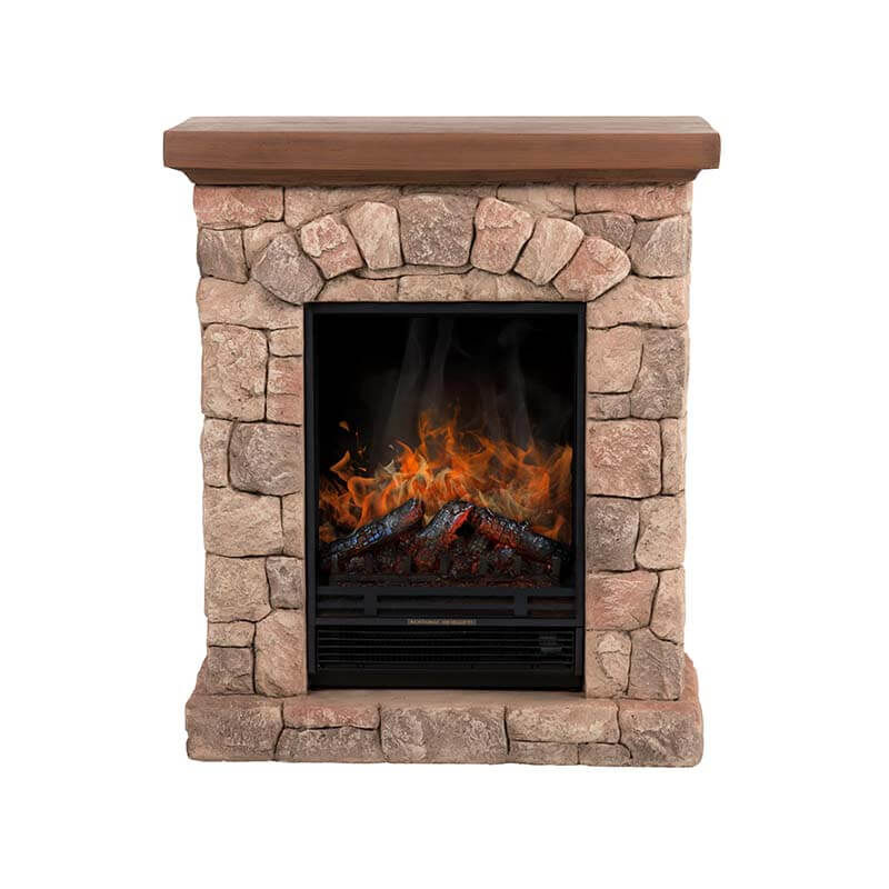 Home Deluxe - Cheminée électrique calor - Avec effet de flamme