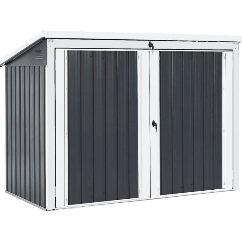 Home Deluxe - Abri pour poubelles basura l Taille 1x 240L + 2x 120L