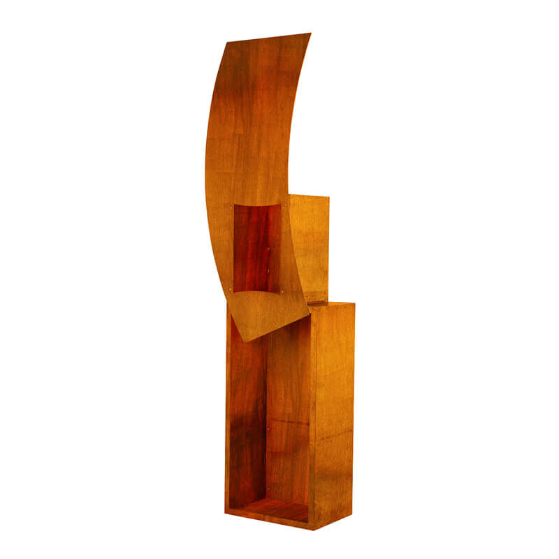 Home Deluxe - Cheminée de jardin avec réserve de bois swing - Made in Germany