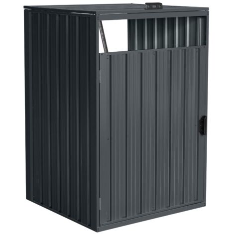 Home Deluxe - Cubo de basura de una puerta CUBO - 1x 240L  Cantidad 1