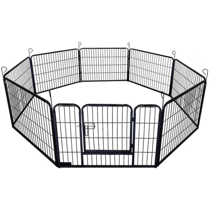 Home Deluxe - Enclos pour chiots barki 80 x 60 cm / 8 pièces Taille 80 x 60 cm, équipement 8 pcs.