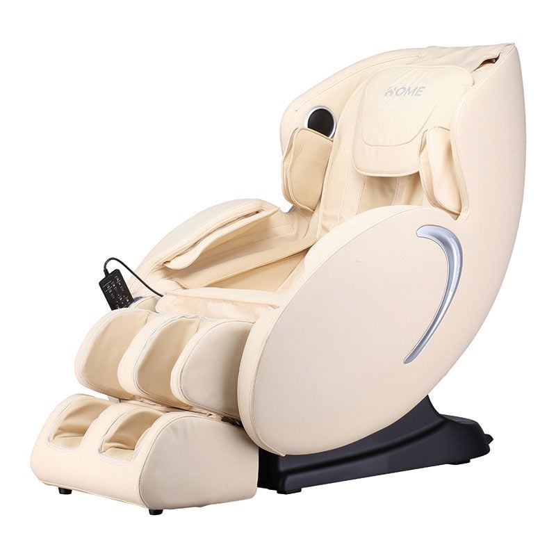 Fauteuil de massage avec fonction zéro gravité sono - Beige Couleur Beige - Home Deluxe