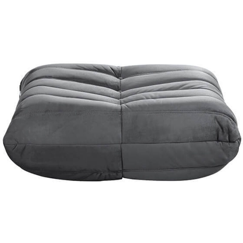 Home Deluxe - Fauteuil relax Pouf chill Couleur anthracite