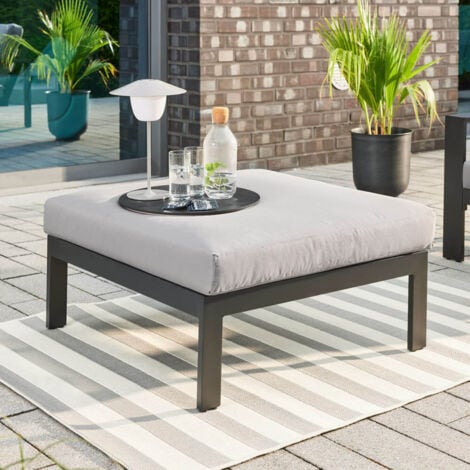 HOME DELUXE - Gartenlounge Aluminium RIO  Größe: XS  Gartenmöbel Sitzgruppe Lounge Garnitur