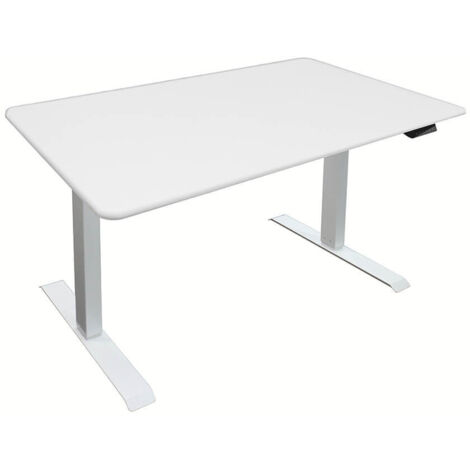 Jan Nowak Elektrisch Höhenverstellbarer Schreibtisch 110x60 Cm – Mit Memory, IQ Reminder & Halterungen
