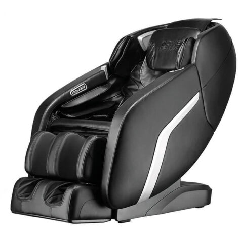 HOME DELUXE - Massagesessel DUNES Schwarz - inkl. Zero Gravity Funktion, Bluetooth und Heizung I Massagestuhl Relaxsessel mit Wärmefunktion  Relaxsessel Massgesessel Zero-Gravity Liegesessel