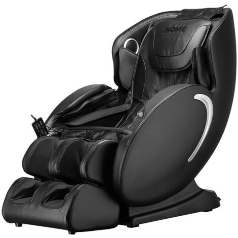 HOME DELUXE - Massagesessel SONO Schwarz - inkl. Zero Gravity Funktion, Bluetooth und Heizung I Massagestuhl Relaxsessel mit Wärmefunktion  Relaxsessel Massgesessel Zero-Gravity Liegesessel