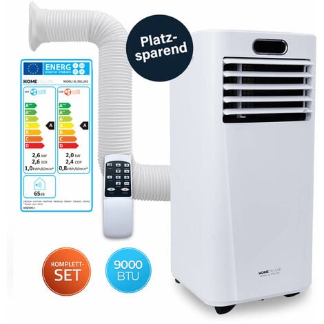 HOME DELUXE - Mobile Klimaanlage 9000 BTU 5in1 MOKLI DELUXE XL Klimaanlage 5In1 Klimagerät Luftentfeuchter