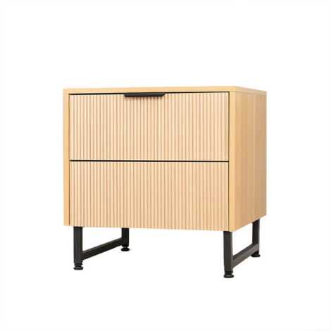 HOME DELUXE Nachttisch NYLA - 45 x 61 cm  Bettkommode Nachtkommode Beistelltisch Bettkonsole  Nachttisch modern, Nachttisch Holz, Nachttisch klein