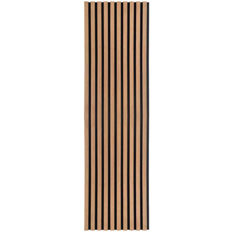 HOME DELUXE - Pannello acustico SONIC 240 x 40 cm  Colore: rovere oliato
