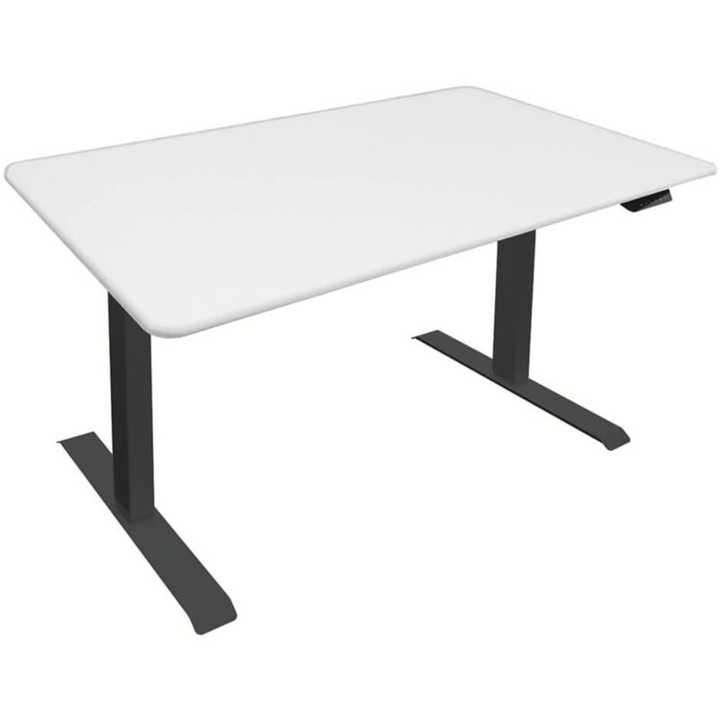 Plateau pour bureau réglable en hauteur agora Couleur : blanc, Dimension : 120 x 60 - Home Deluxe