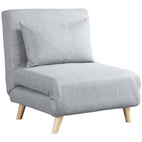 HOME DELUXE - poltrona letto pieghevole con funzione sonno SNOOZE  Colore: beige