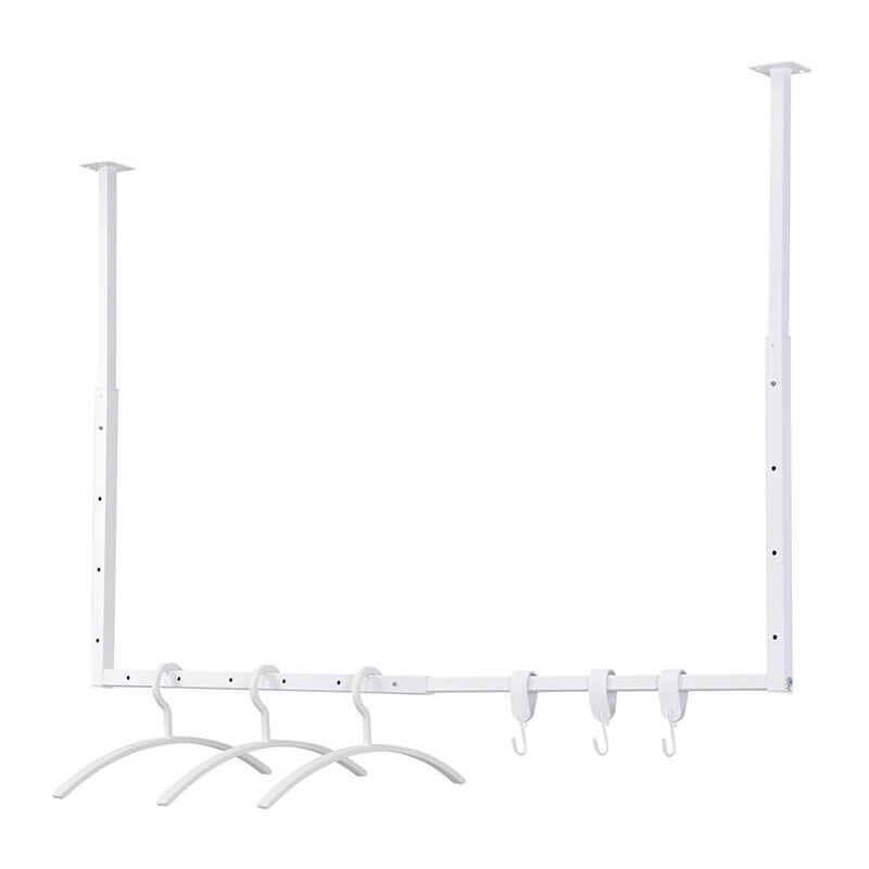 Home Deluxe - Portemanteau sway blanc - extensible