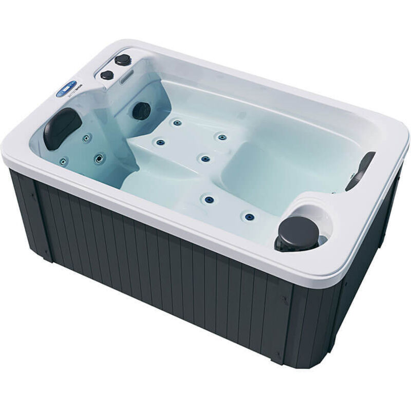 HOME DELUXE Outdoor Whirlpool HORIZON PURE - 175 x 115 cm für 2 Personen