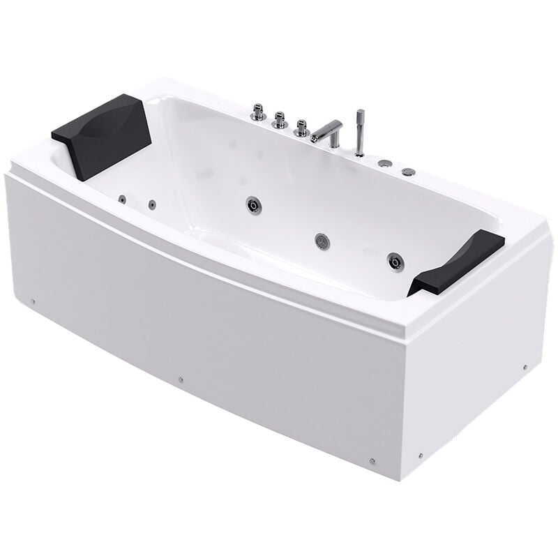 Home Deluxe - Baignoire à hydromassage noor 173 x 80 cm