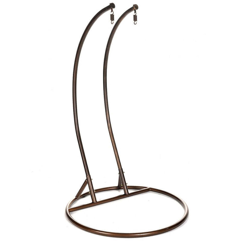 Home Deluxe - Structure pour fauteuil suspendu en poly rotin torus Couleur marron