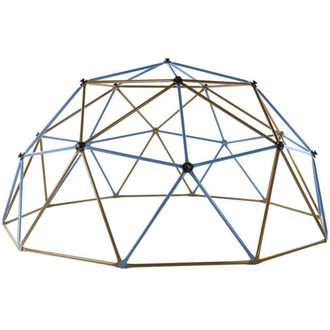 HOME DELUXE - Struttura da arrampicata incl. tenda e altalena MATTI - blu Colore blu