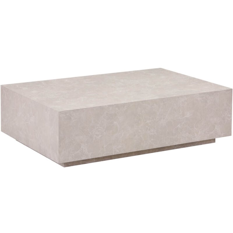 Home Deluxe - Table basse en marbre amiri xxl Couleur : Beige, Dimension : 120 x 35 x 80 cm