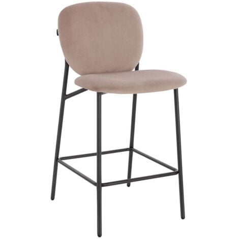 HOME DELUXE en velours CELDA Couleur : marron clair, quantité : 1.