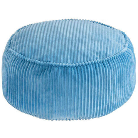Home Deluxe - Taburete puf CALM Color: Azul