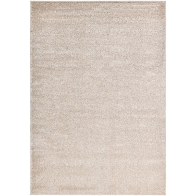Home Deluxe - Tapis à poils courts fofi Couleur : Beige, Dimension : 200 x 140 cm