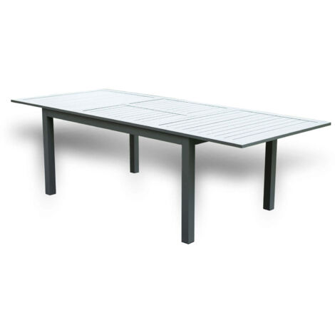 Home Deluxe - Tavolo da giardino allungabile CASA - 160/240 x 100 cm