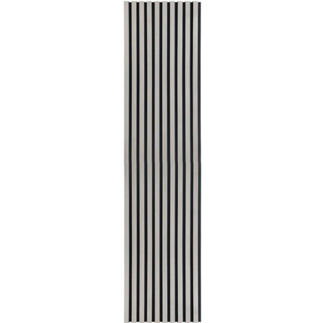 HOME DELUXE Wandpaneel Akustikpaneel Grey Oak - 240 x 40 cm, 0,96m²-  Akustik Wand Paneele , Lamellenwand, Akustik Paneele  Akustikpaneel Akustikpaneele Akustik Paneele
