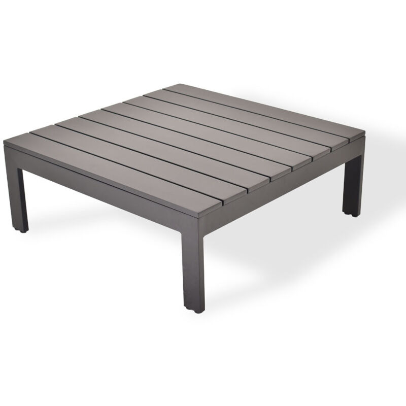 HOME DELUXE WPS Tischplatte für Gartenlounge RIO - Anthrazit