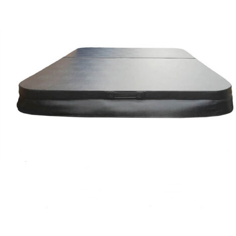 Home Deluxe - Zubehörset Marble - Thermoabdeckung und Treppe I Außen Whirlpool Abdeckung Einstiegsleiter