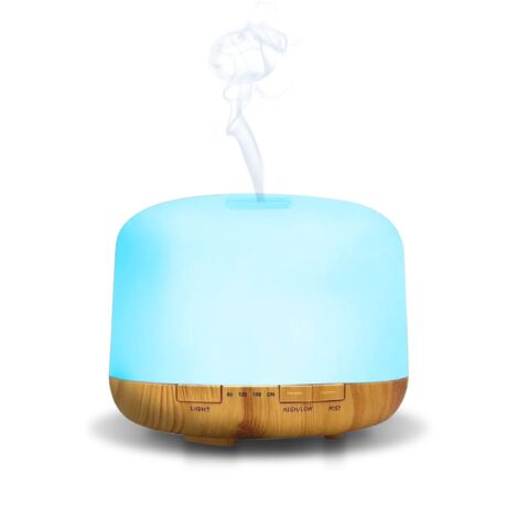 Home Diffuseur d'arôme pour Huiles Essentielles 500ml USB